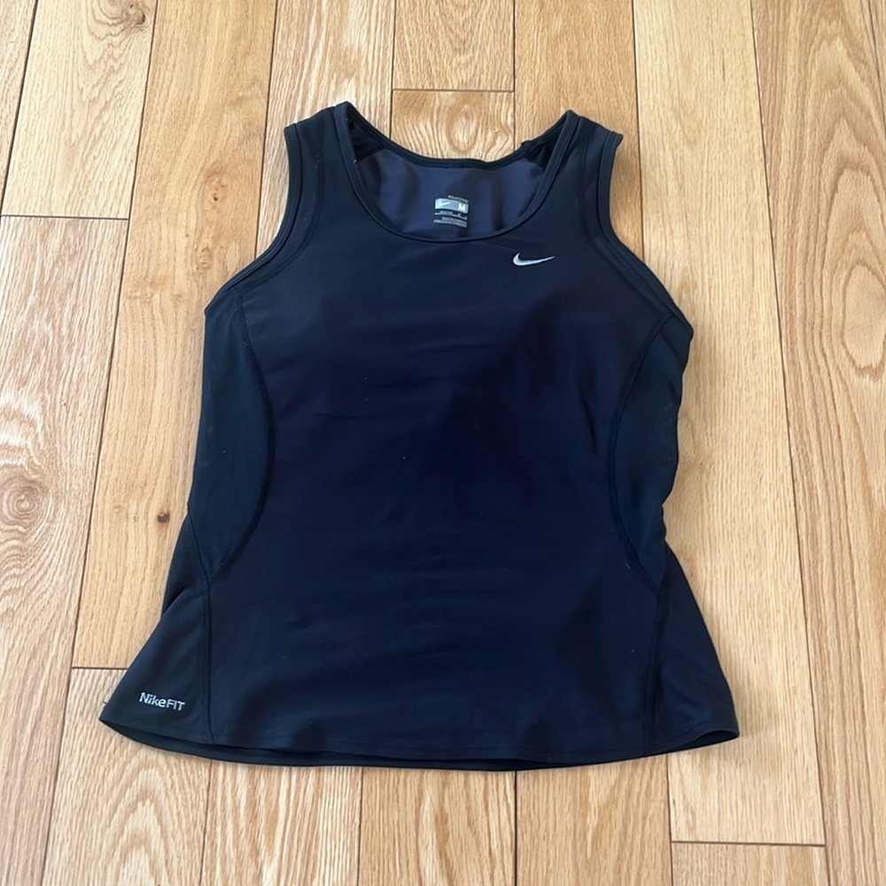 Nikefit Black Activewear top